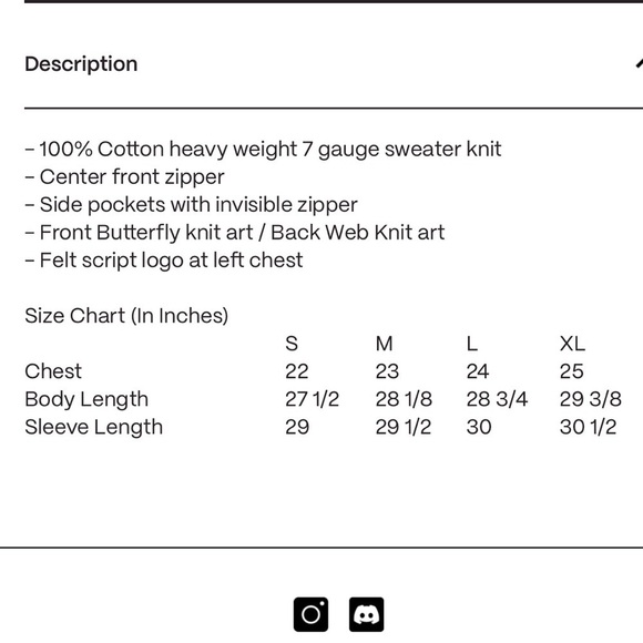 Felt For Every Living Thing Web Knit Sweater Size Large Butterfly Cardigan - Picture 16 of 16